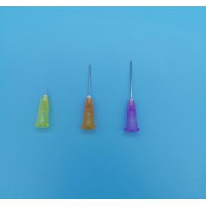 Yellow Disposable Hypodermic Needles Syringe Out Diameter 0.9mm 20G