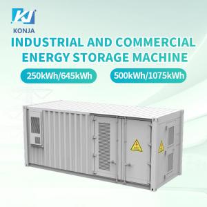 China KonJa Liquid-Cooling 3.44MWh Container Energy Storage System Grade A Battery Energy Storage Container 860V supplier