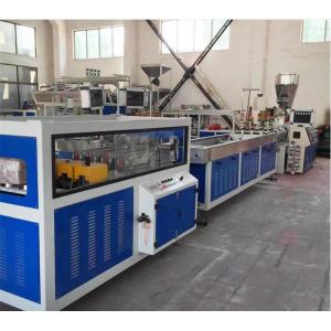 China 4 Cavities PVC - U Electric Conduit Pipe Extrusion Machine , Four UPVC Pipe Production Line 16-32mm supplier