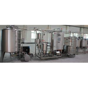 Industrial Yogurt Making Equipment Liquid Milk Processing Line For Dairy Yogurt