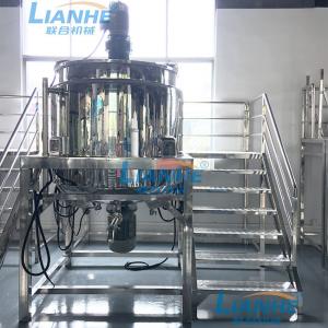 SUS316 Dishwashing Liquid Mixer Machine , Detergent Manufacturing Machine