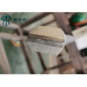 Hex 22x108mm Steel Integral Drill Rod with Chisel Head for Marble Quarry and Diamond Drilling