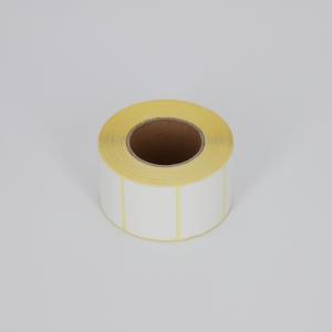 China 80×80mm 50gsm Thermal Label Paper Roll Self Adhesive Thermal Printer Sticker Roll supplier