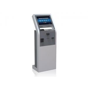 China 19in interactive self service kiosk for bank,mall,hospital supplier