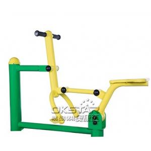 China outdoor fitness equipments steel based zinc powder coating Rider-OK-J02D supplier