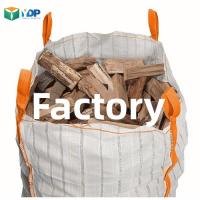 China FIBC PP Woven Jumbo Bulk Bags 1000kg Breathable For Firewood Onion Potato Corn on sale