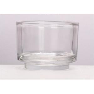 225ml Elegant Round Frosted Glass Votive Candle Holders with Custom Packaging