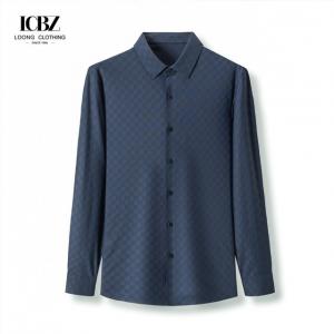 2023 Designer Men's Bowling Shirts with Custom Collar and Button-Up in Viscose Fabric