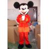 楽園のためのハンドメイドの新年のミッキー マウスのディズニーのマスコットの衣裳