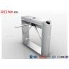 Stainless Steel RFID Flap Barrier Turnstile Attendance Tripod Barrier Gate