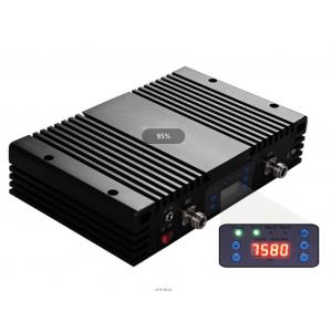 China Pico Triple Band Repeater 20dBm 70dB Gain Coverage 1000sqm With LCD Displayer supplier
