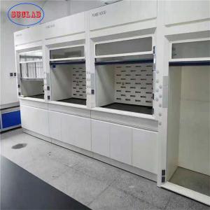 China China portable full steel phenolic worktop anti-erosion lab fume hood for smoke gases dust extraction price list supplier