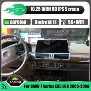 IPS Screen BMW Android Radio For 7 Series E65 E66 2005 To 2009