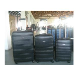 China L'ABS bagage de 3 morceaux a placé 4 roues 1 tirette encadrées avec le chariot argenté à fer supplier
