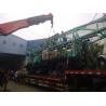 Eight - Tyres Trailer Chassis Farm Water Well Drilling Rig With Tricon Bit