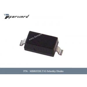 China Aviation Part 20V  MBR0520LT1G Schottky Rectifier Diode If  500mA supplier