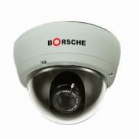 Vandal-proof Dome CCD CCTV Camera with 3-axis Gimbal Case and 420TVL Resolution
