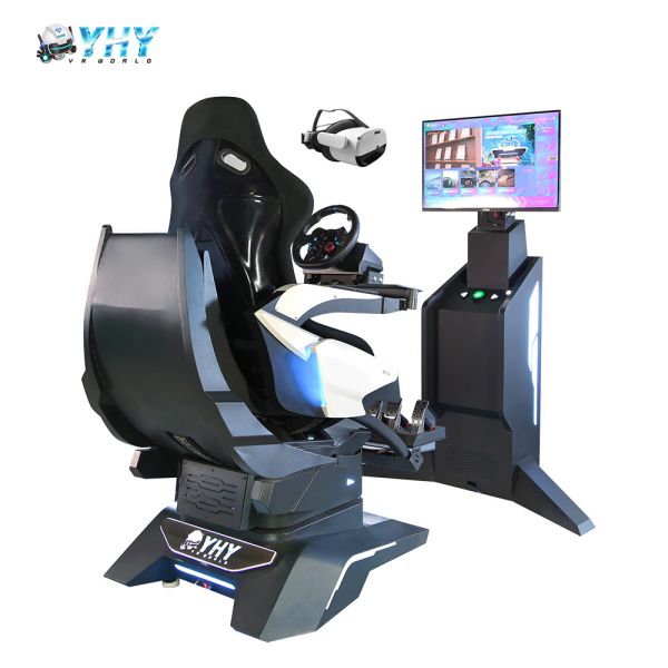 China Simulateur de course 3 axes VR Plateforme dynamique Voiture immersive 1,0 kW wholesale