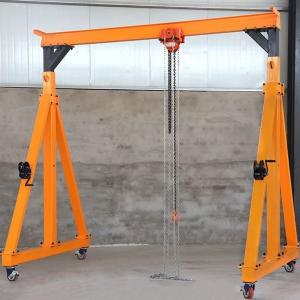 Light Duty 4 Wheels Gantry Crane Movable Aluminum Good Design