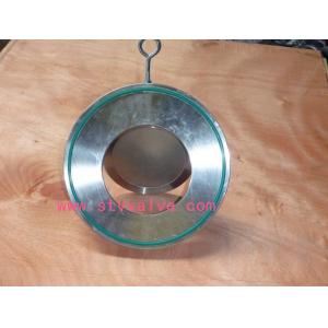 China Short swing check valve,One piece of body.single disc.soft and metal sealing face.Válvulas de cheque.Kontraklapventiler. supplier