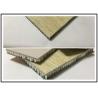 Customized Shape Honeycomb Stone Cladding Panels 12mm - 25mm Thickness