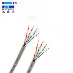 China Non Shielding Cat5e Utp Patch Cord , CE HDPE Category 5e Ethernet Cable supplier
