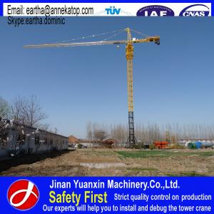 China 5613 8t erecting tower crane prices supplier