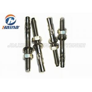 China Stainless Steel Concrete A2 A4 Machine Thread Wedge Anchors bolts and Nuts wholesale