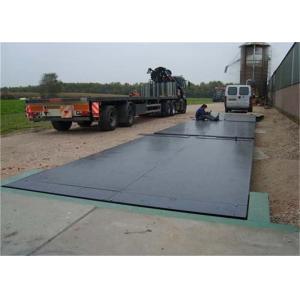 China 3 X 16m Size Steel Deck Weighbridge Large Capacity Easy Assembly And Installation supplier