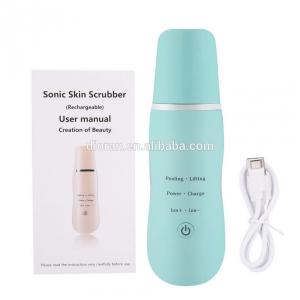 China Electric Ultrasonic Facial Cleansing Brush , Deep Cleaning Ultrasonic Skin Scrubber supplier