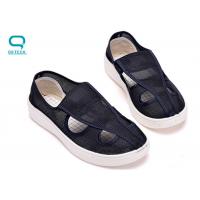 China PVC Sole Four Holes   Clean Room  Anti Static Work  Canvas Shoes  For Ladies on sale
