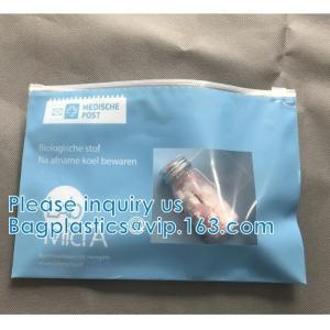 China Slider Sealed Bag, Refrigerated Bag, Zipper Sealed Bag, Medicine Pill Bags, Passport Bags, Document File Bags supplier