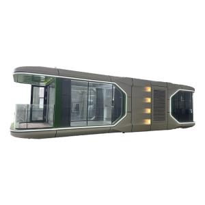 China Container mobile Hôtel maison capsule préfabriquée pour le support technique en ligne supplier