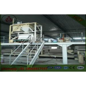 Automatic Prefabricated Walls Fiber Cement Board Production Line Panel Making Machinery