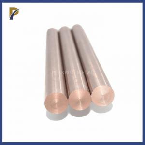 Dia 25mm WCu20 Tungsten Copper Alloy Rod Bright Surface For Electrodes Tungsten Copper Rod Copper Tungsten Bar