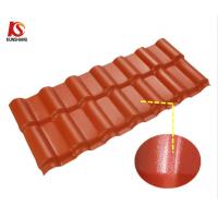 China Anti-corrosion Spanish style PVC Roof tile/cover for sale