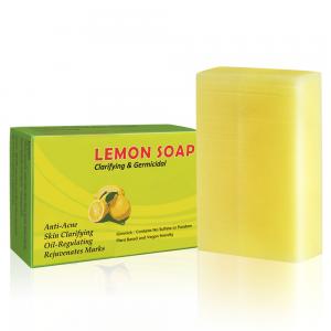 China Natural Organic Soap For All - Skin Nourish Custom Packaging organic bath Lemon soap supplier