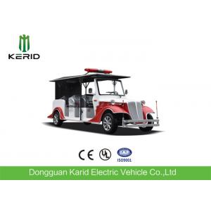China 8 Person Battery Powered Electric Fire Truck With 4 Wheel Drive Fire Protection supplier