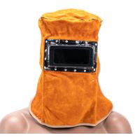 China Head Mounted Cowhide Leather Welding Protection Welding Helmet on sale