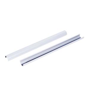 China Factory Professional Custom LED Tube Plastic Housing PC Cover Diffuser Profiles Customized wholesale