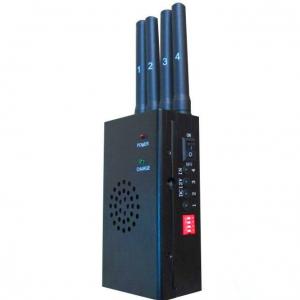 China Portable High Power Wi-Fi Cell Phone Jammer / Blocker 30dBm with Fan supplier