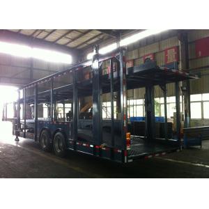 China Auto Transport Commercial Car Carrier Trailer 8 Cars 8 Piece Leaf Spring Double Decker supplier