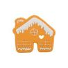 China Bebé de encargo Teether del silicón con forma del hombre de pan de jengibre del fantasma de Halloween wholesale