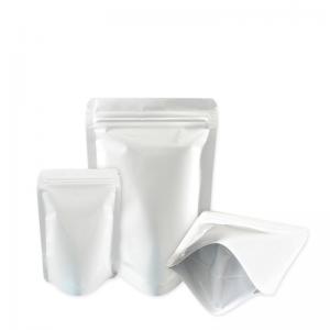 China Moisture Proof White CPP Mylar Smell Proof Bags supplier