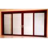 Custom design water proof low threshold aluminum sliding glass doors for meeting