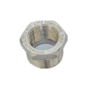 China Ss ASTM Hex Reducing Bush Female Pipe Adaptor 6000 Psi 316l supplier