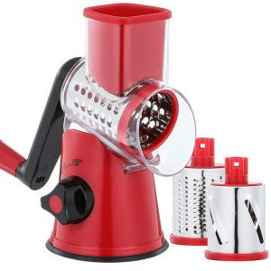 Kitchen Stainless Steel Houseware Rotary Cheese Grater Shredder