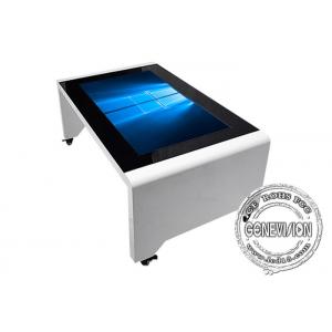 China Waterproof Capacitive Touch Screen Digital Signage 43'' Coffee / Tea Table With Windows System supplier