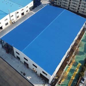 China Prefab Steel Structure Workshop with Galvanized Wall Panels wholesale