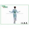 China Disposable Medical CPE Isolation Gown With Thumb Cuff wholesale